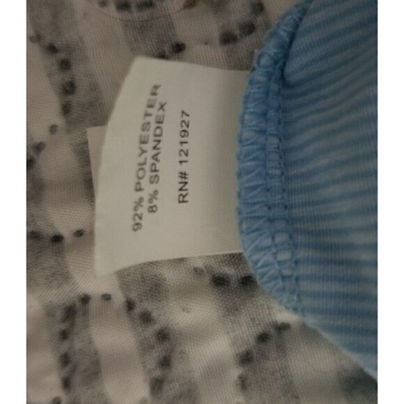 Johnnie O Vaughn Gulf Blue 1/4 Zip Long Sleeve Performance Pullover UPF50 Sz XL - Picture 8 of 8